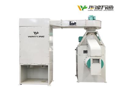 越南2臺黃豆脫皮機安裝完成 調試現場